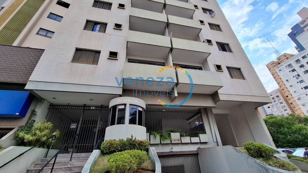 Apartamento para locacao no Centro em Londrina com 99,59m² por R$ 1.500,00