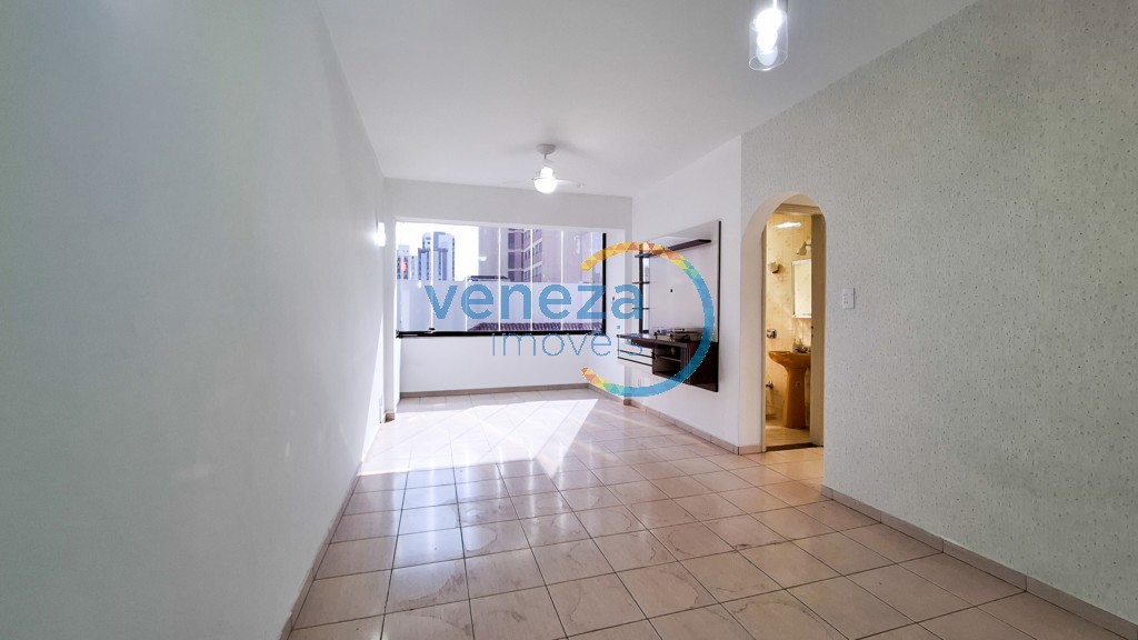 Apartamento para locacao no Centro em Londrina com 99,59m² por R$ 1.500,00