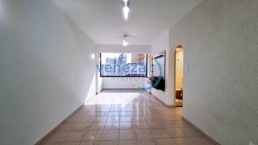 Apartamento para locacao no Centro em Londrina com 99,59m² por R$ 1.500,00