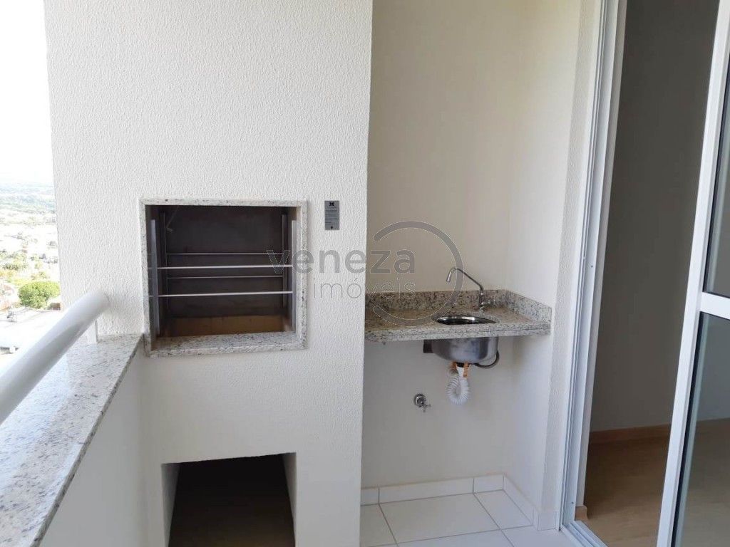 Apartamento à venda no bairro Gleba Palhano de Londrina com 75m<sup>2</sup> útil, 3 quartos, 1 vaga de garagem