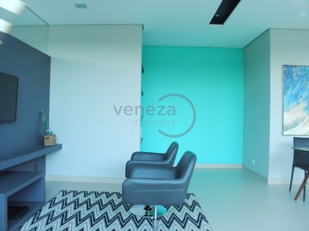 Apartamento à venda no bairro Gleba Palhano de Londrina com 75m<sup>2</sup> útil, 3 quartos, 1 vaga de garagem