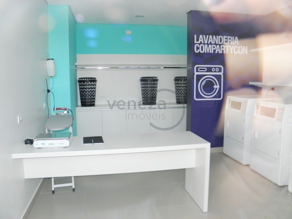 Apartamento à venda no bairro Gleba Palhano de Londrina com 75m<sup>2</sup> útil, 3 quartos, 1 vaga de garagem