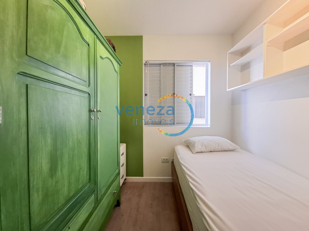 Apartamento à venda no bairro Brasil de Londrina com 74.61m<sup>2</sup> útil, 3 quartos, 1 vaga de garagem