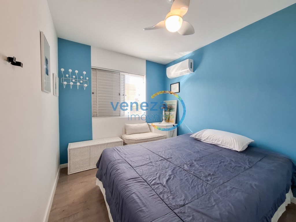 Apartamento à venda no bairro Brasil de Londrina com 74.61m<sup>2</sup> útil, 3 quartos, 1 vaga de garagem