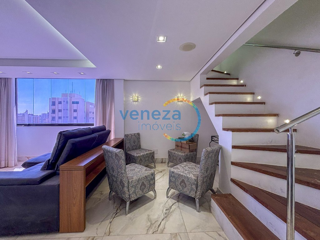 Apartamento à venda no bairro Centro de Londrina com 185.13m<sup>2</sup> útil, 4 quartos, 1 vaga de garagem