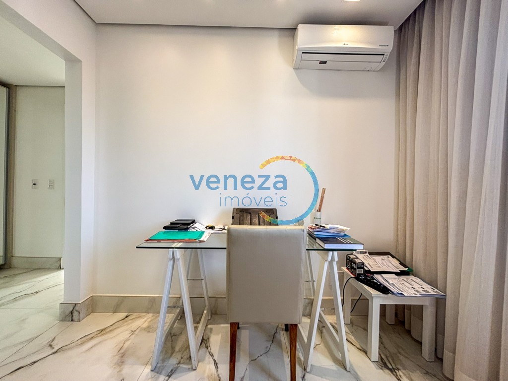 Apartamento à venda no bairro Centro de Londrina com 185.13m<sup>2</sup> útil, 4 quartos, 1 vaga de garagem