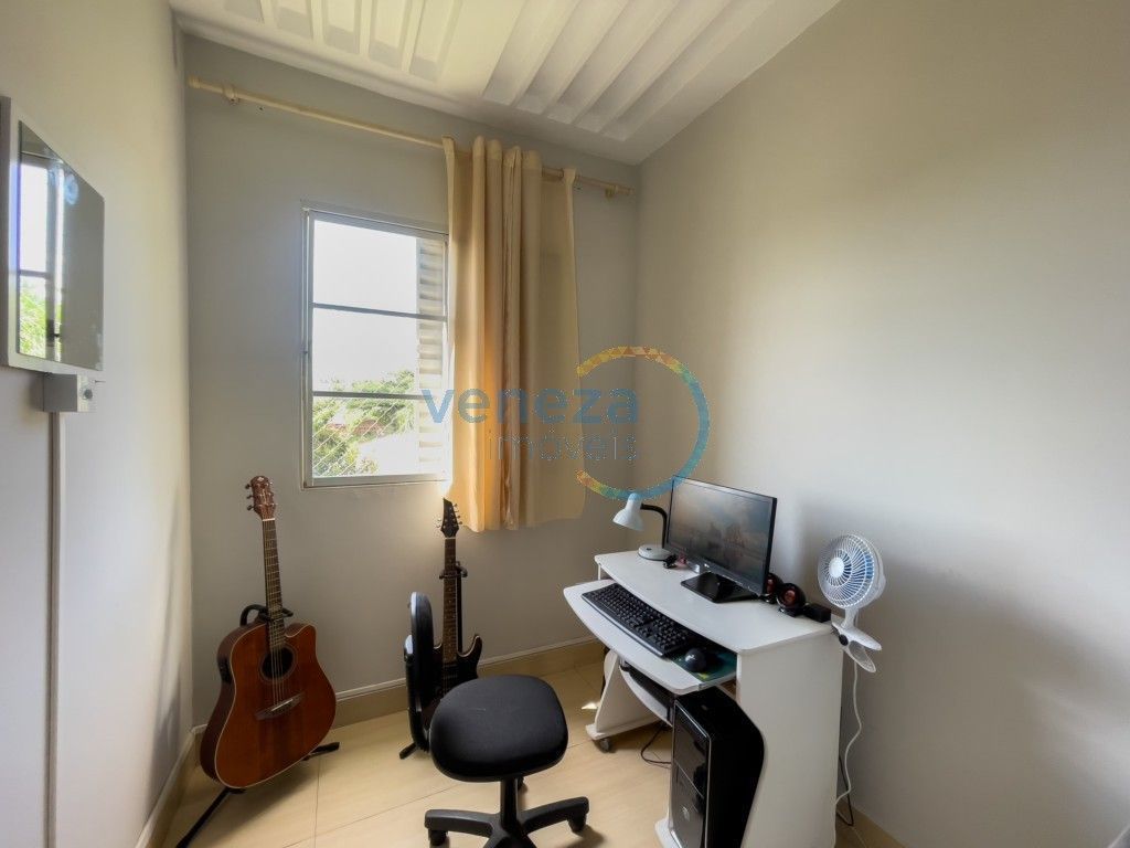 Apartamento à venda no bairro Panorama de Londrina com 57.35m<sup>2</sup> útil, 3 quartos, 1 vaga de garagem