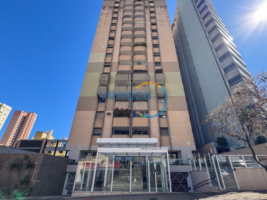 Apartamento para locacao no Centro em Londrina com 132,6m² por R$ 2.050,00