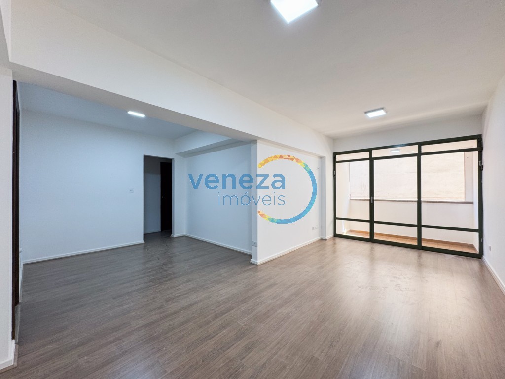 Apartamento para locacao no Centro em Londrina com 132,6m² por R$ 2.050,00