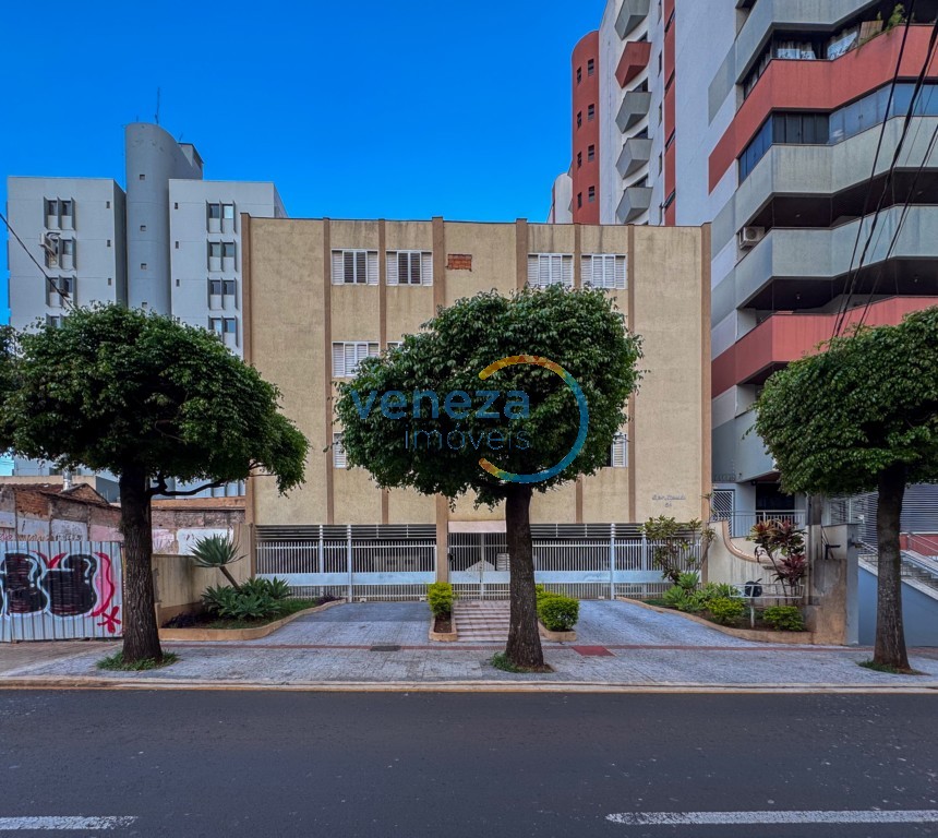 Apartamento para locacao no Centro em Londrina com 122,57m² por R$ 1.300,00