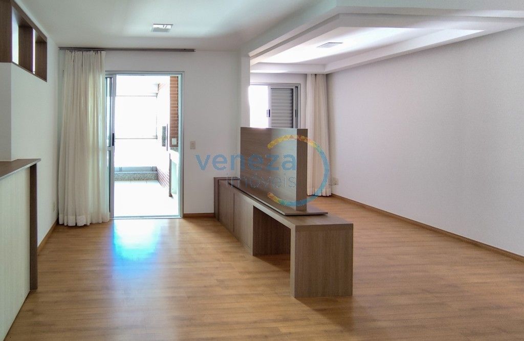 Apartamento para locacao no Gleba Fazenda Palhano em Londrina com 139,54m² por R$ 3.300,00
