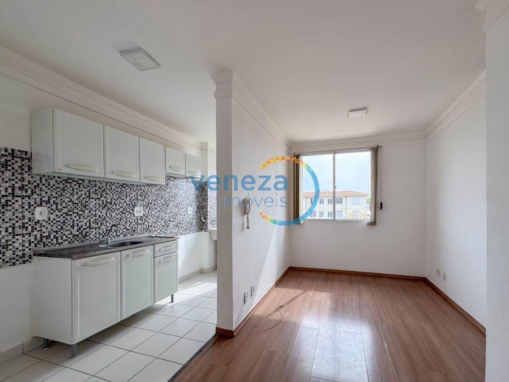 Apartamento para locacao no Hipica em Londrina com 45,58m² por R$ 1.200,00