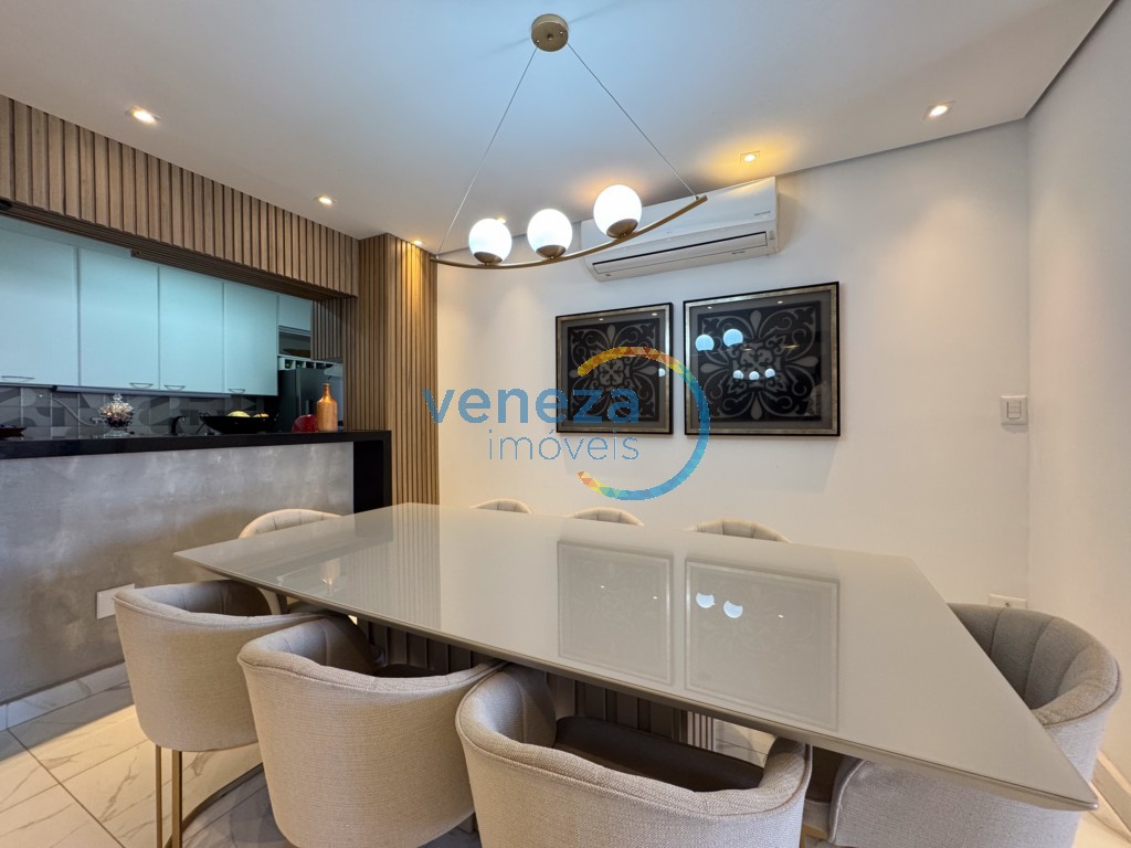 Apartamento à venda no bairro Centro de Londrina com 103.13m<sup>2</sup> útil, 3 quartos, 2 vagas de garagem