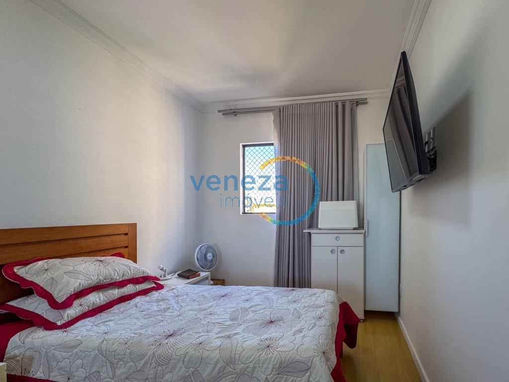 Apartamento à venda no bairro Centro de Londrina com 103.13m<sup>2</sup> útil, 3 quartos, 2 vagas de garagem