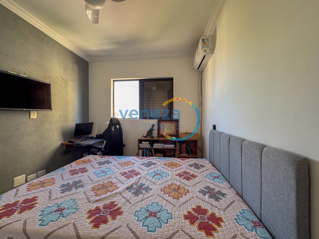 Apartamento à venda no bairro Centro de Londrina com 103.13m<sup>2</sup> útil, 3 quartos, 2 vagas de garagem