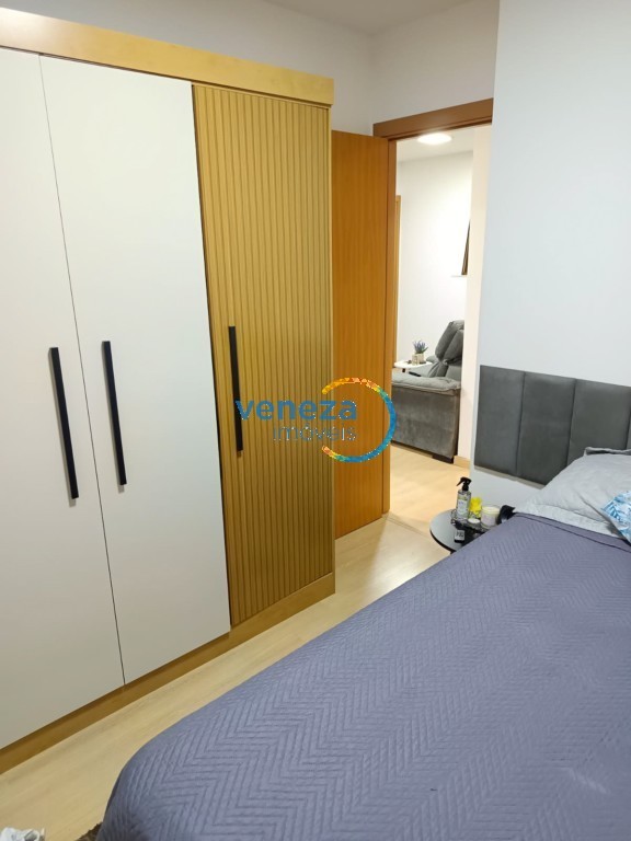 Apartamento à venda no bairro Cidade Industrial II de Londrina com 45m<sup>2</sup> útil, 2 quartos, 1 vaga de garagem