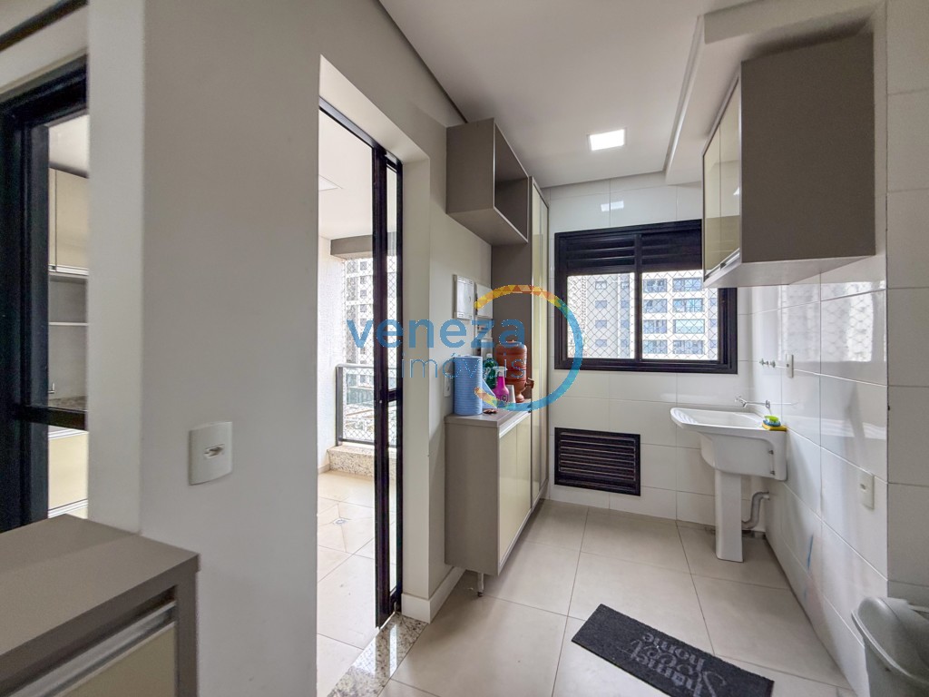 Apartamento para locação no bairro Gleba Palhano de Londrina com 81.26m<sup>2</sup> útil, 3 quartos, 2 vagas de garagem