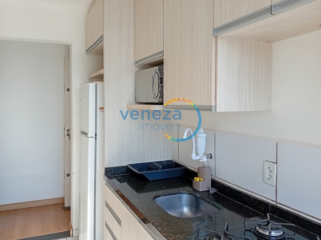 Apartamento à venda no bairro Hipica de Londrina com 44.67m<sup>2</sup> útil, 2 quartos, 1 vaga de garagem