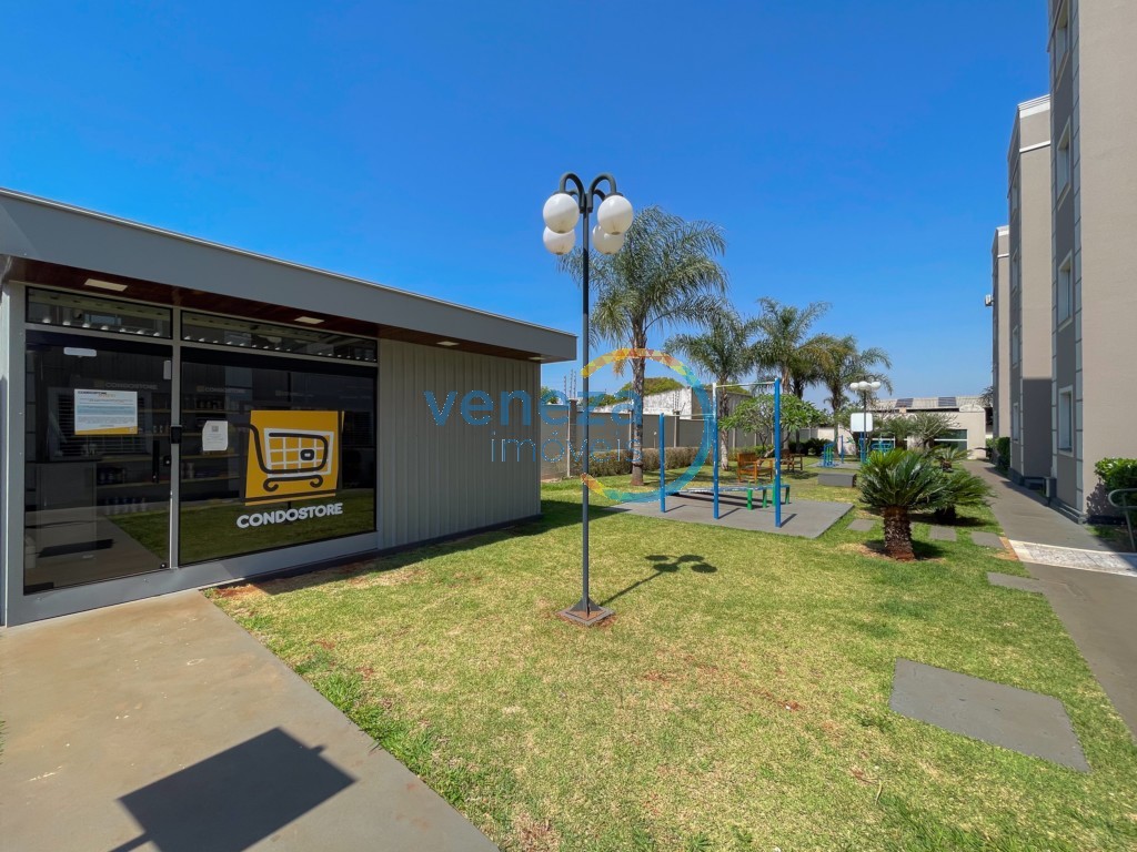 Apartamento à venda no bairro Hipica de Londrina com 44.67m<sup>2</sup> útil, 2 quartos, 1 vaga de garagem