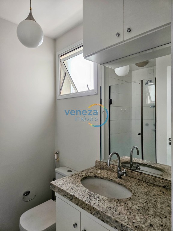 Apartamento para locação no bairro Judith de Londrina com 78.79m<sup>2</sup> útil, 3 quartos, 2 vagas de garagem