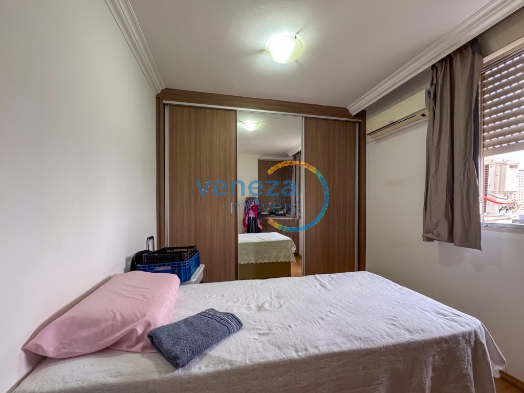 Apartamento para locação no bairro Ipiranga de Londrina com 73m<sup>2</sup> útil, 2 quartos, 1 vaga de garagem