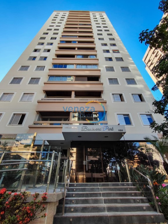 Apartamento para locacao no Centro em Londrina com 139,61m² por R$ 2.500,00
