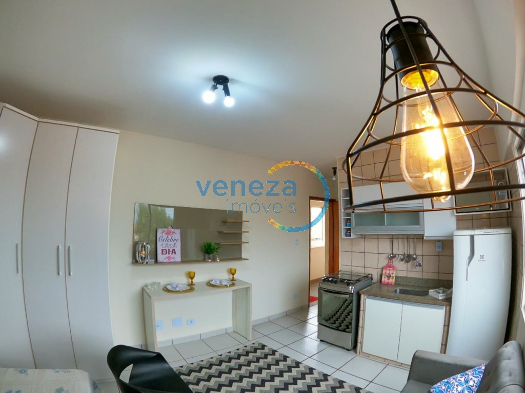 Apartamento para locacao no Centro em Londrina com 37m² por R$ 1.300,00