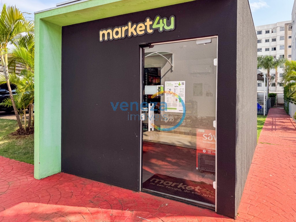 Apartamento à venda no bairro Cidade Industrial II de Londrina com 43.71m<sup>2</sup> útil, 2 quartos, 1 vaga de garagem