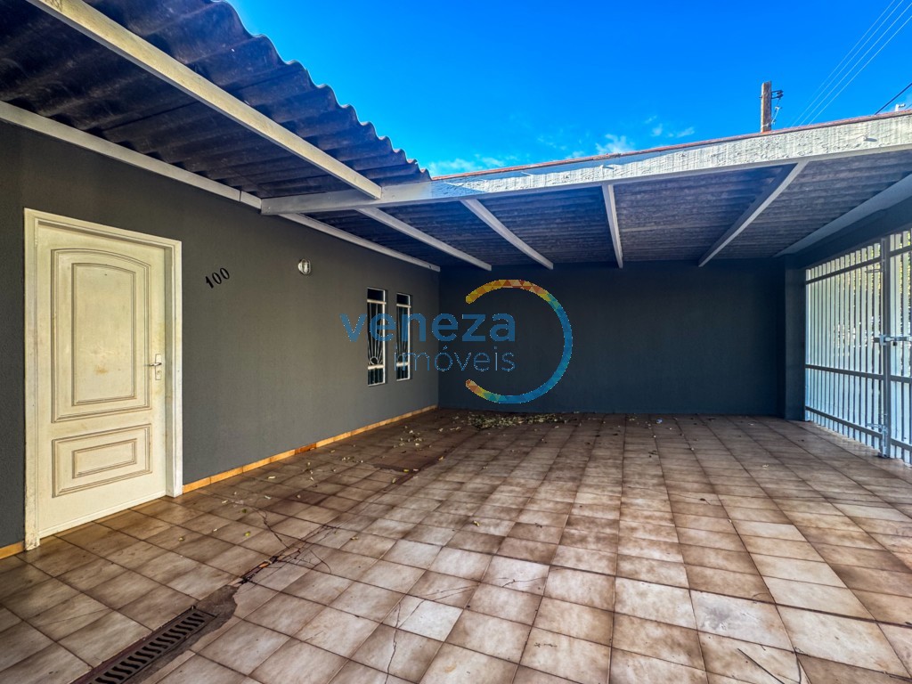 Casa Residencial à venda no bairro Ipanema de Londrina com 97.91m<sup>2</sup> útil, 4 quartos, 1 vaga de garagem