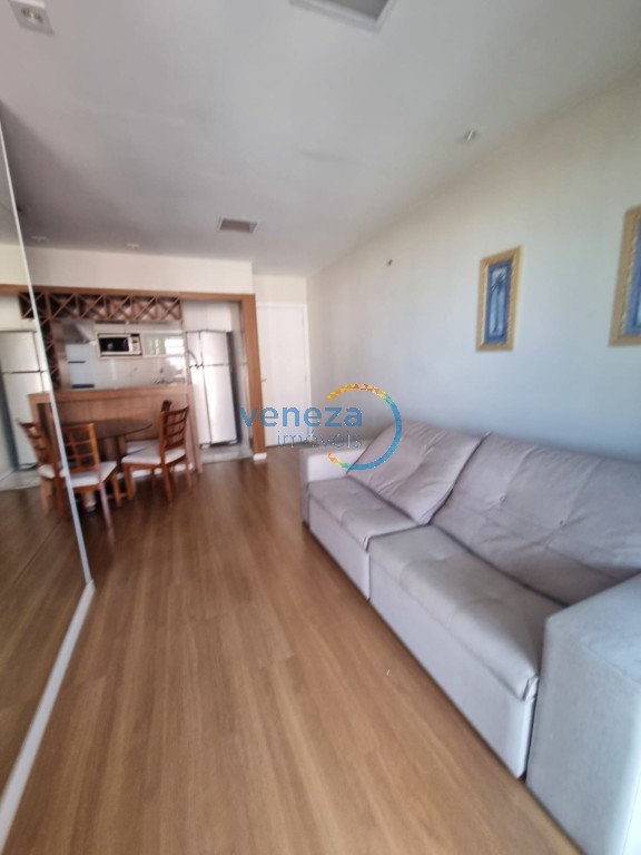 Apartamento para locação no bairro Gleba Palhano de Londrina com 76.68m<sup>2</sup> útil, 3 quartos, 1 vaga de garagem