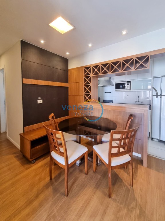 Apartamento para locação no bairro Gleba Palhano de Londrina com 76.68m<sup>2</sup> útil, 3 quartos, 1 vaga de garagem