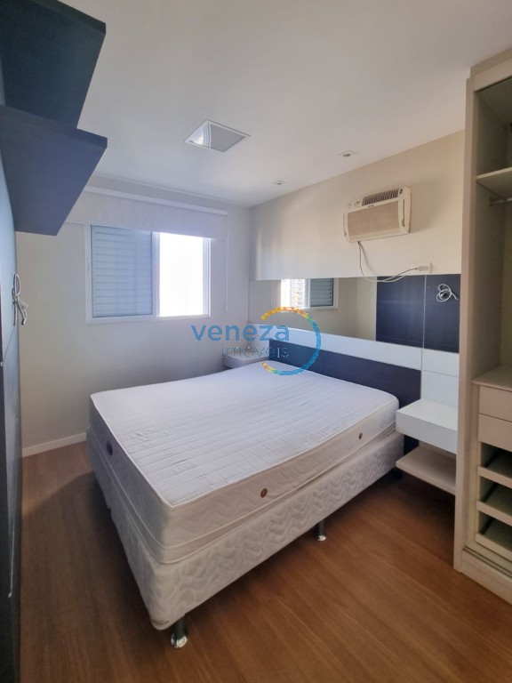 Apartamento para locação no bairro Gleba Palhano de Londrina com 76.68m<sup>2</sup> útil, 3 quartos, 1 vaga de garagem