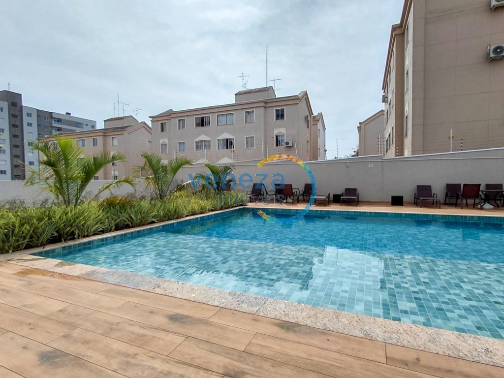 Apartamento à venda no bairro Jamaica de Londrina com 56.54m<sup>2</sup> útil, 2 quartos, 1 vaga de garagem