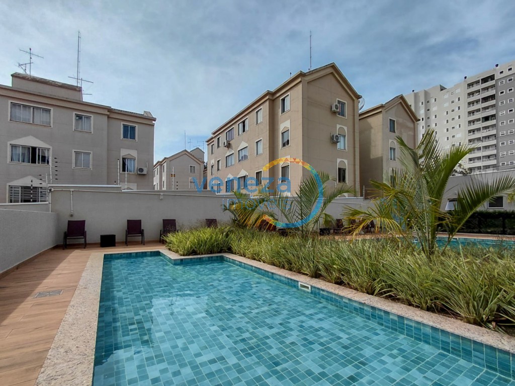 Apartamento à venda no bairro Jamaica de Londrina com 56.54m<sup>2</sup> útil, 2 quartos, 1 vaga de garagem