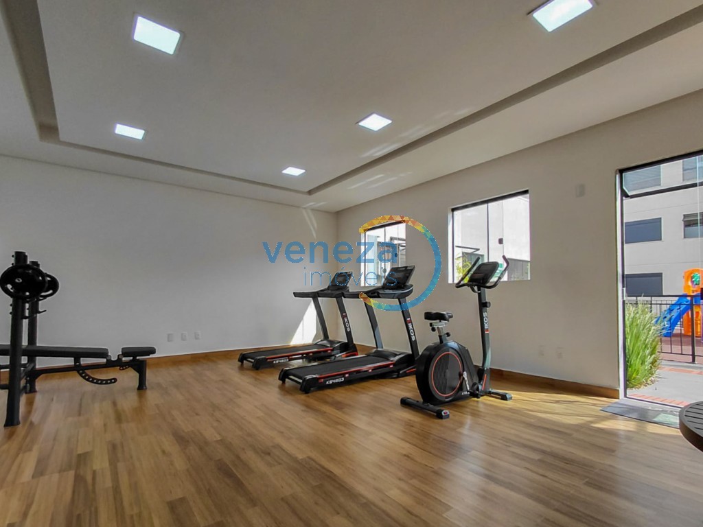 Apartamento à venda no bairro Jamaica de Londrina com 56.54m<sup>2</sup> útil, 2 quartos, 1 vaga de garagem