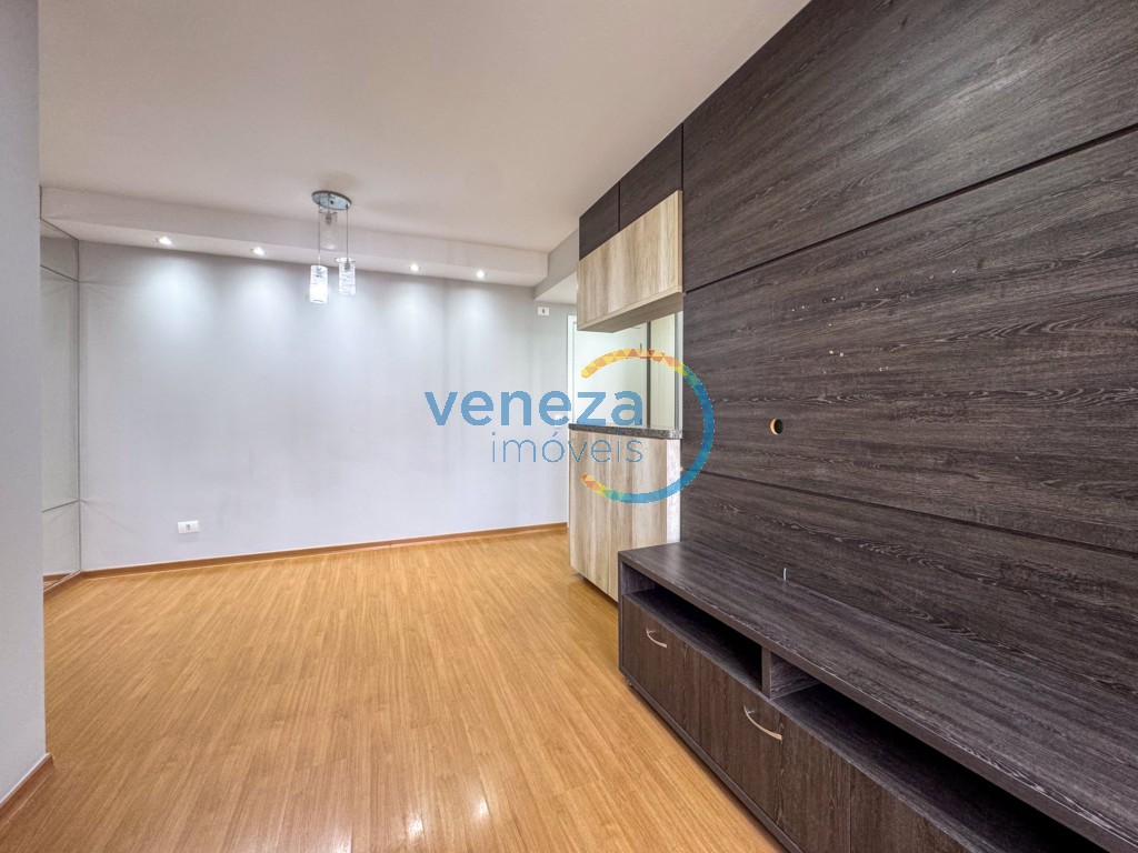 Apartamento para locação no bairro Jose Lazaro Gouvea de Londrina com 69.89m<sup>2</sup> útil, 3 quartos, 1 vaga de garagem