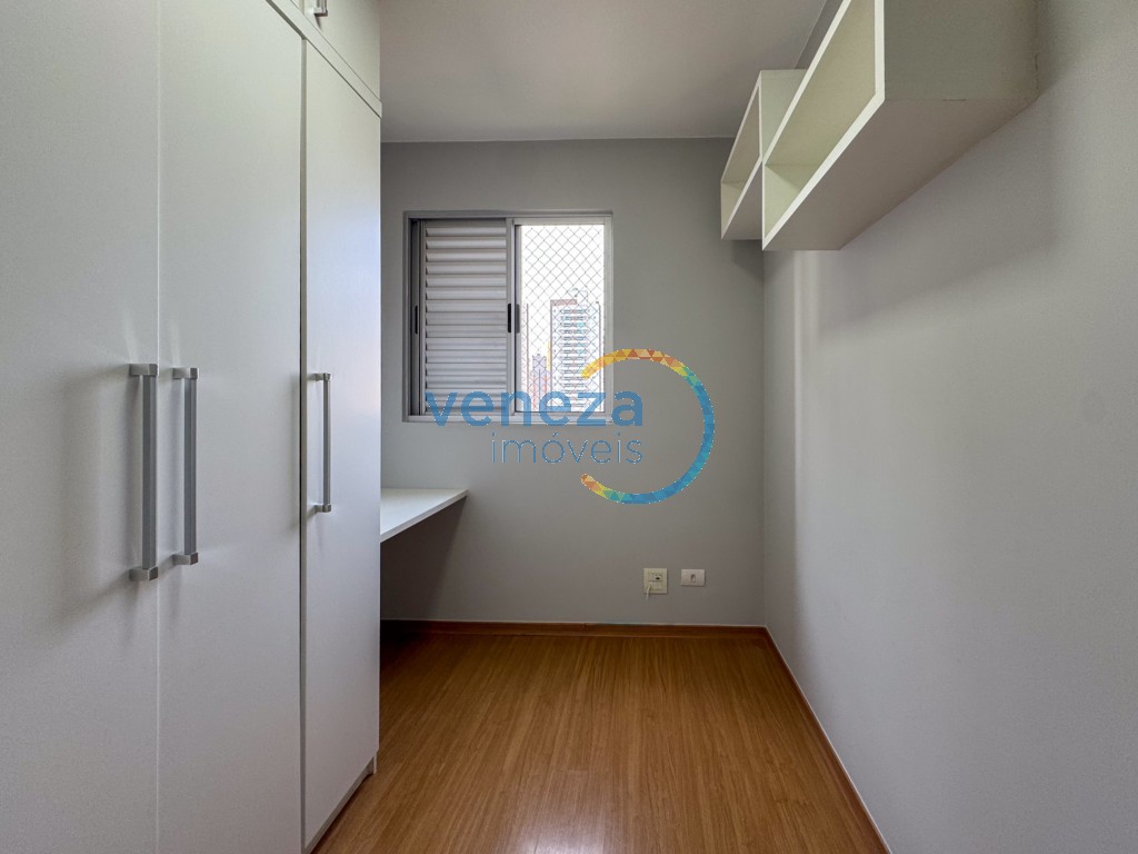 Apartamento para locação no bairro Jose Lazaro Gouvea de Londrina com 69.89m<sup>2</sup> útil, 3 quartos, 1 vaga de garagem