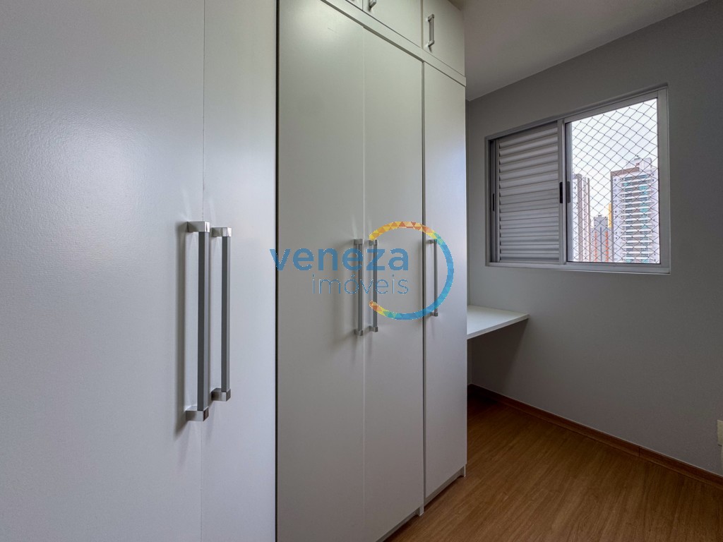 Apartamento para locação no bairro Jose Lazaro Gouvea de Londrina com 69.89m<sup>2</sup> útil, 3 quartos, 1 vaga de garagem