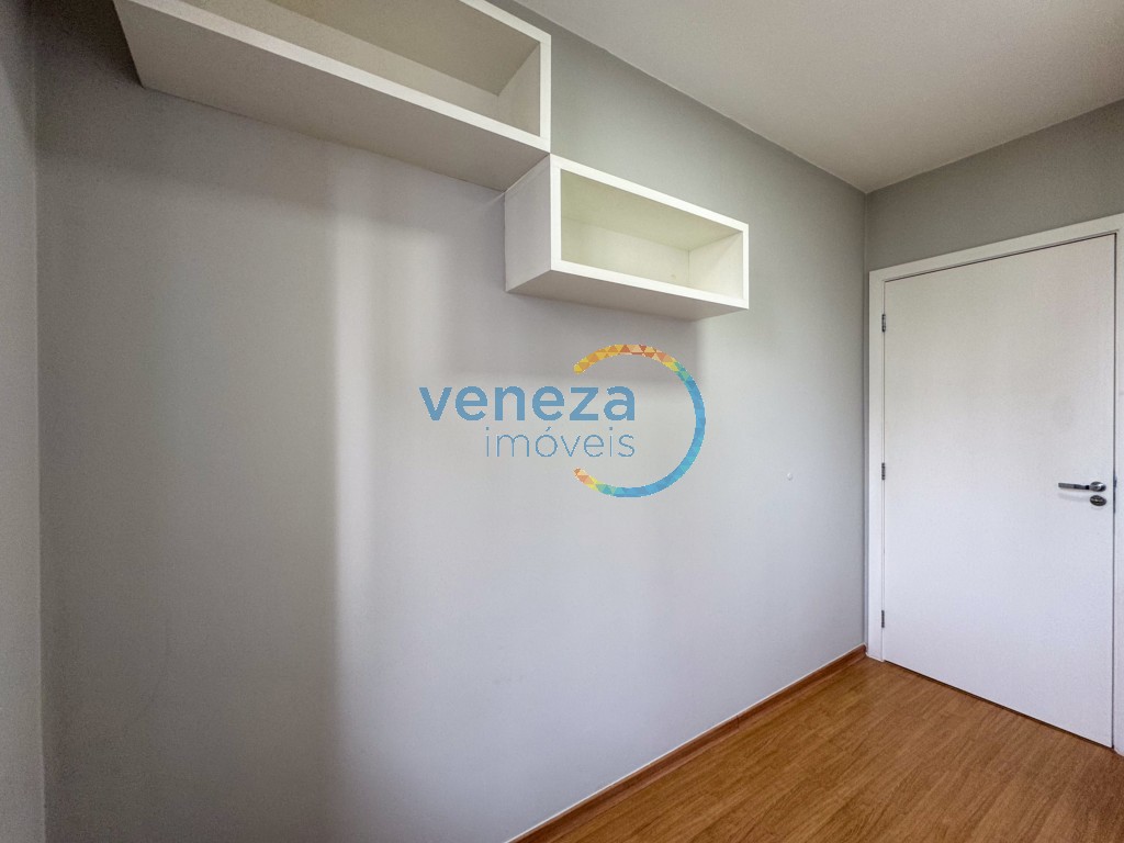 Apartamento para locação no bairro Jose Lazaro Gouvea de Londrina com 69.89m<sup>2</sup> útil, 3 quartos, 1 vaga de garagem