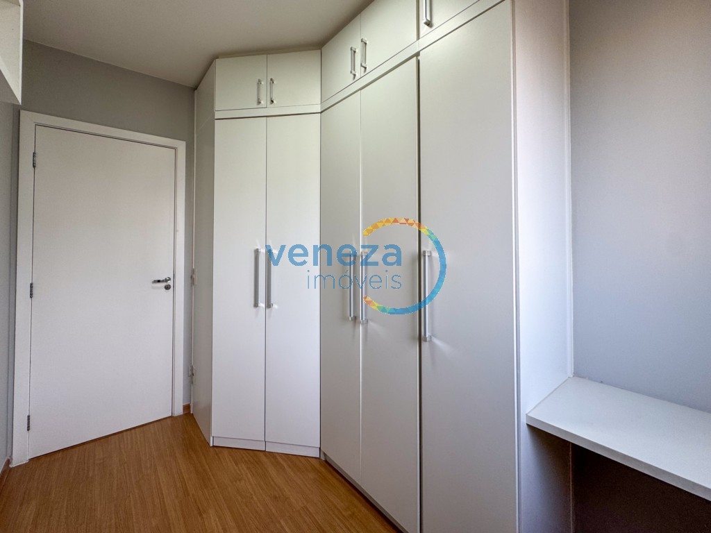 Apartamento para locação no bairro Jose Lazaro Gouvea de Londrina com 69.89m<sup>2</sup> útil, 3 quartos, 1 vaga de garagem