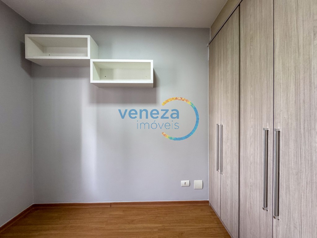 Apartamento para locação no bairro Jose Lazaro Gouvea de Londrina com 69.89m<sup>2</sup> útil, 3 quartos, 1 vaga de garagem