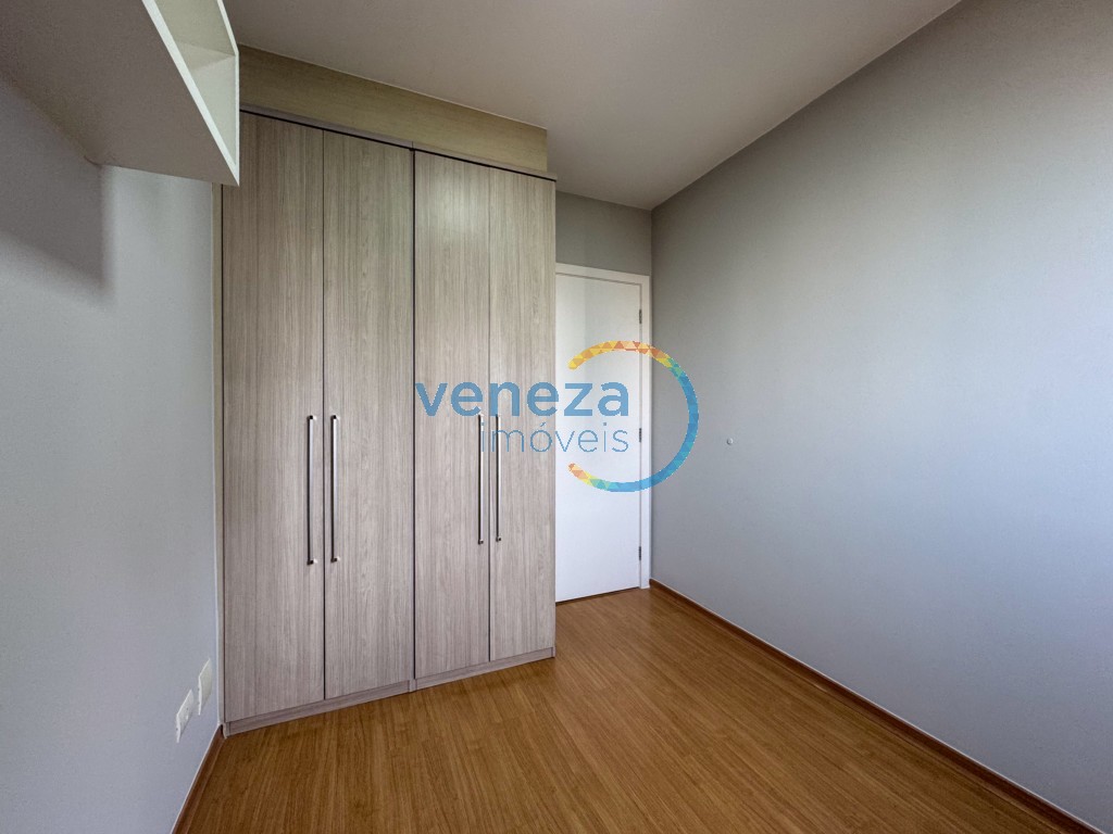Apartamento para locação no bairro Jose Lazaro Gouvea de Londrina com 69.89m<sup>2</sup> útil, 3 quartos, 1 vaga de garagem