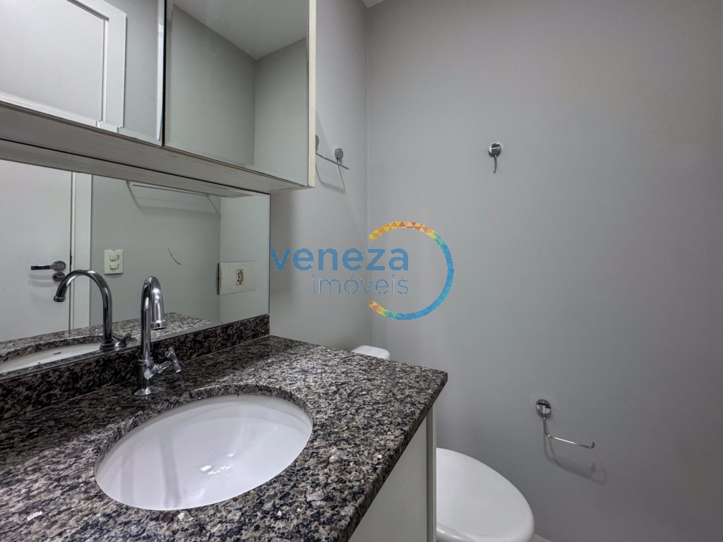 Apartamento para locação no bairro Jose Lazaro Gouvea de Londrina com 69.89m<sup>2</sup> útil, 3 quartos, 1 vaga de garagem