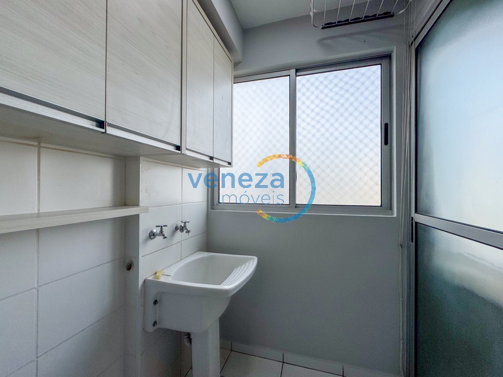Apartamento para locação no bairro Jose Lazaro Gouvea de Londrina com 69.89m<sup>2</sup> útil, 3 quartos, 1 vaga de garagem
