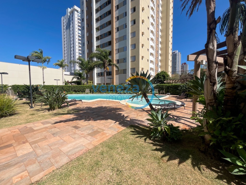 Apartamento para locação no bairro Jose Lazaro Gouvea de Londrina com 69.89m<sup>2</sup> útil, 3 quartos, 1 vaga de garagem