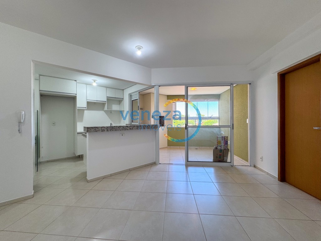 Apartamento para locação no bairro Gleba Palhano de Londrina com 78.73m<sup>2</sup> útil, 3 quartos, 2 vagas de garagem