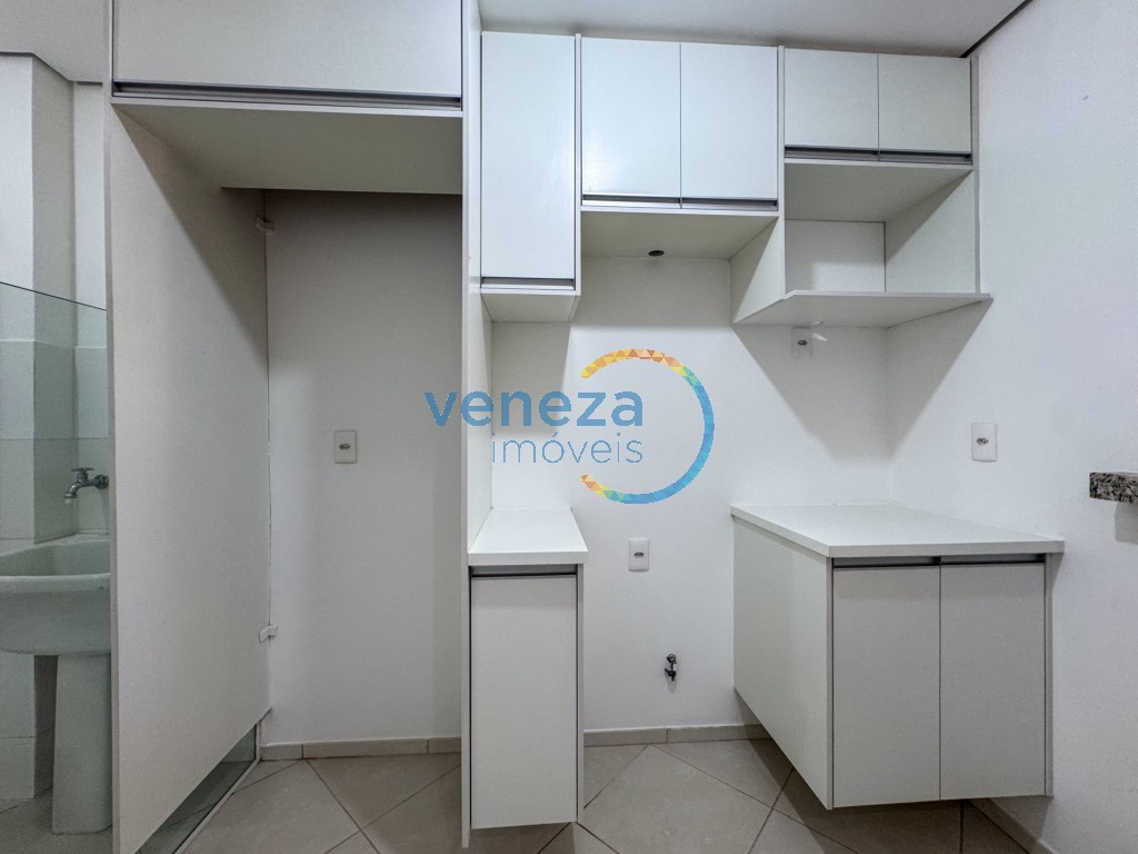 Apartamento para locação no bairro Gleba Palhano de Londrina com 78.73m<sup>2</sup> útil, 3 quartos, 2 vagas de garagem