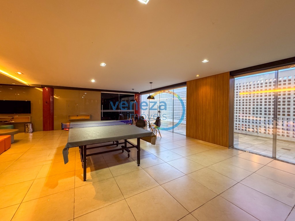 Apartamento para locação no bairro Gleba Palhano de Londrina com 78.73m<sup>2</sup> útil, 3 quartos, 2 vagas de garagem