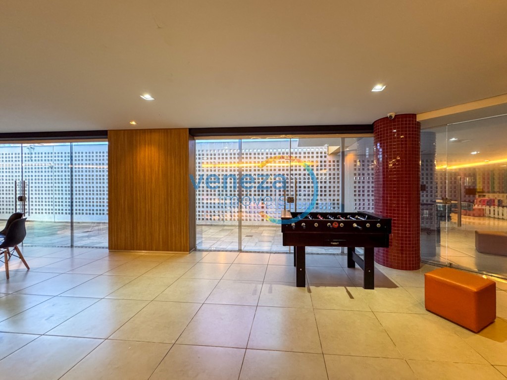 Apartamento para locação no bairro Gleba Palhano de Londrina com 78.73m<sup>2</sup> útil, 3 quartos, 2 vagas de garagem