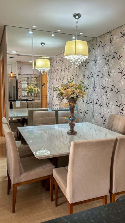 Apartamento à venda no bairro Gleba Palhano de Londrina com 64.67m<sup>2</sup> útil, 3 quartos, 1 vaga de garagem